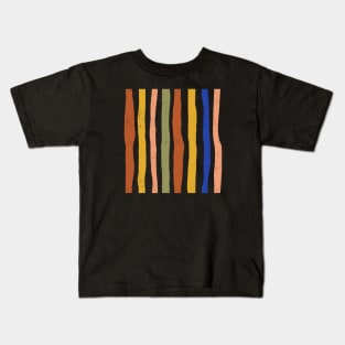 SUMMER STRIPES PATTERN Kids T-Shirt